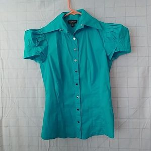 Snap Button Blouse